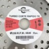 GENERAL DISC WORK 230X3.2X22X2 H TABRASOR